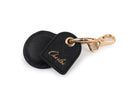 Cherloi Saffiano Leather AirTag Key Ring