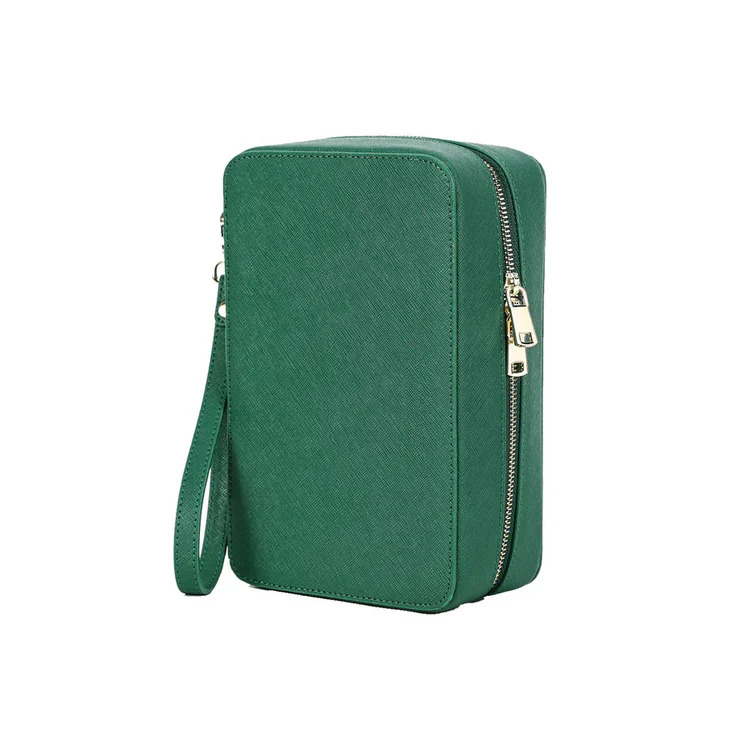 Cherloi Saffiano Leather Tech Organizer