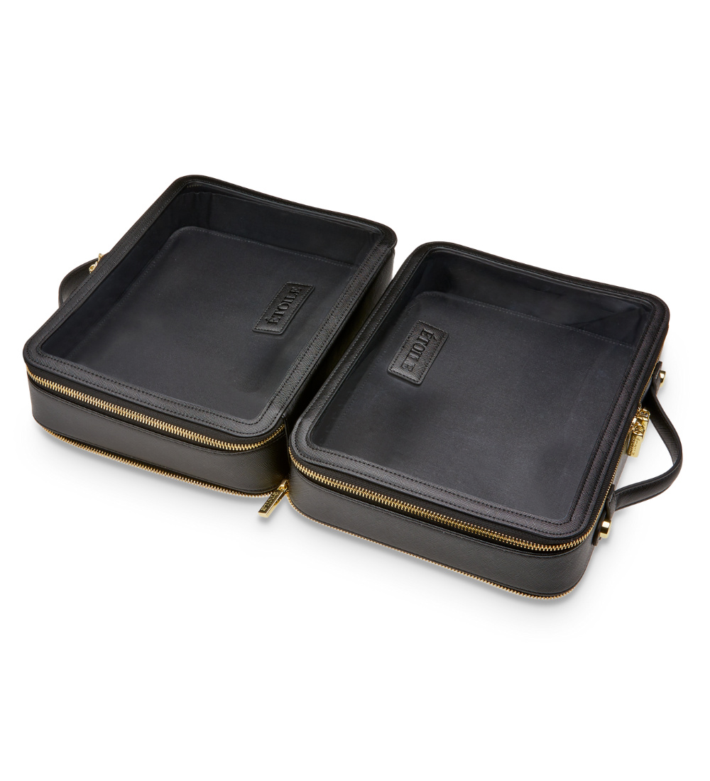 Cherloi Large Twin Cosmetic Case