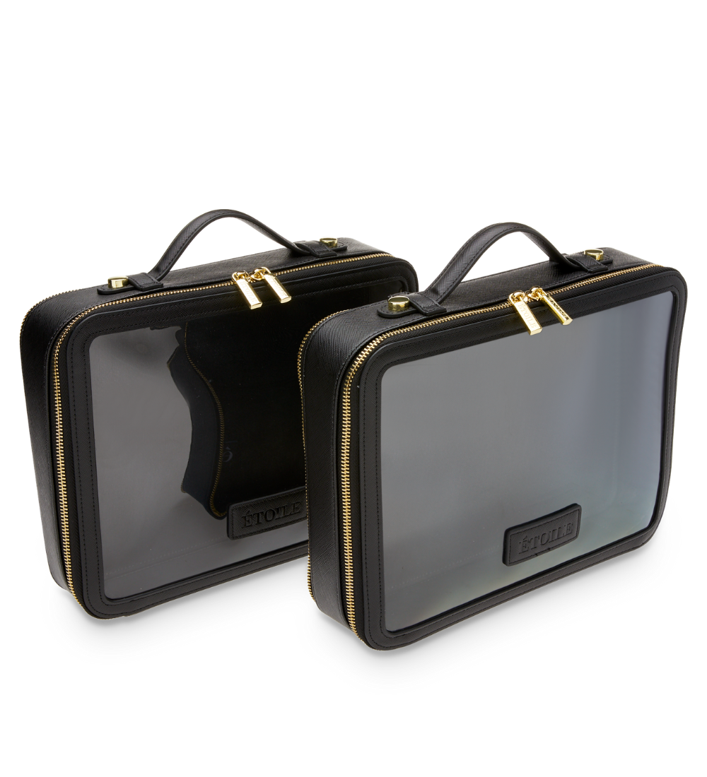 Cherloi Large Twin Cosmetic Case