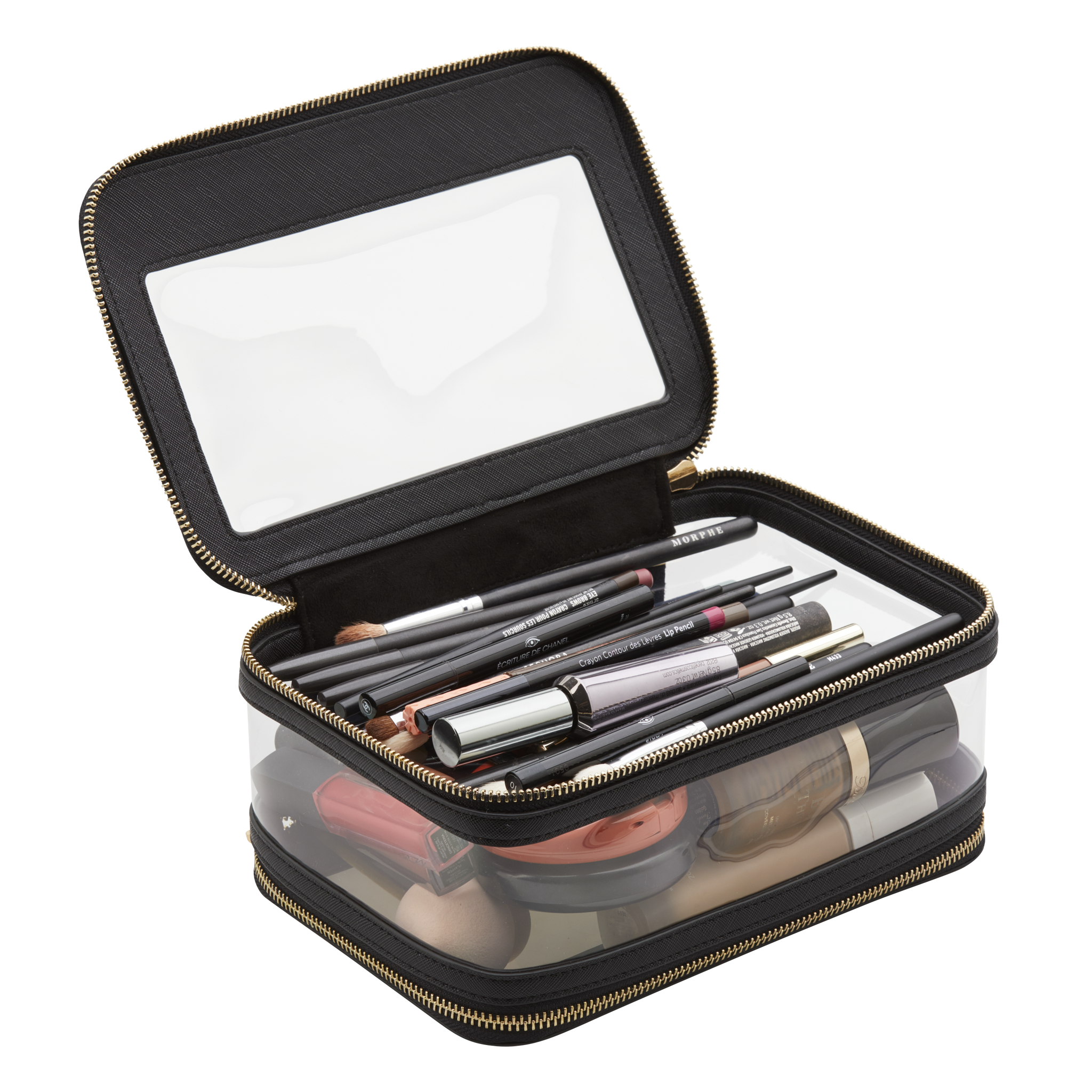 Cherloi Clear Makeup Travel Case